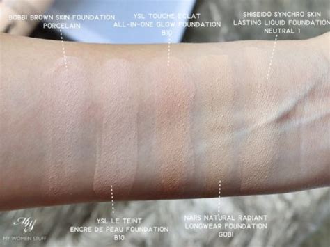 ysl one glow|touche eclat colour chart.